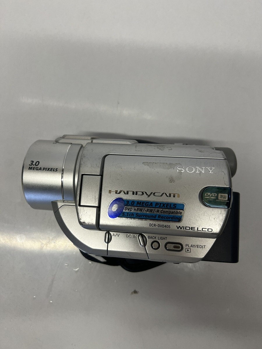 Sony DCR-DVD405 Camcorder - Black/Silver for sale online | eBay Sony DCR-DVD405 Camcorder - Black/Silver for sale online | eBay