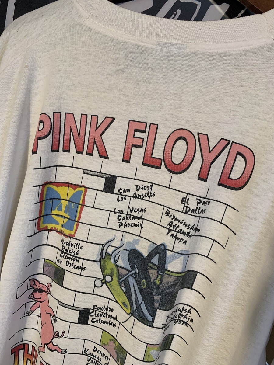 Vintage Original Pink Floyd Division Bell 1994 Tour T-Shirt XL | eBay
