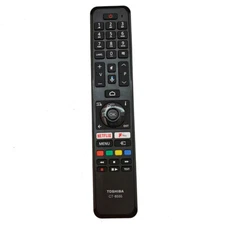 New CT-8555 For Toshiba Voice Smart LCD TV Remote Control 43UA3A63DB UA2B 65UA4B