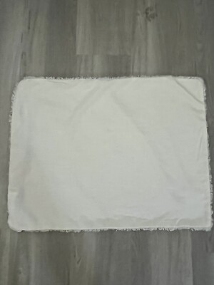 Casaluna Heavyweight Cotton Linen Blend Bright White Standard Sham Exc Cond