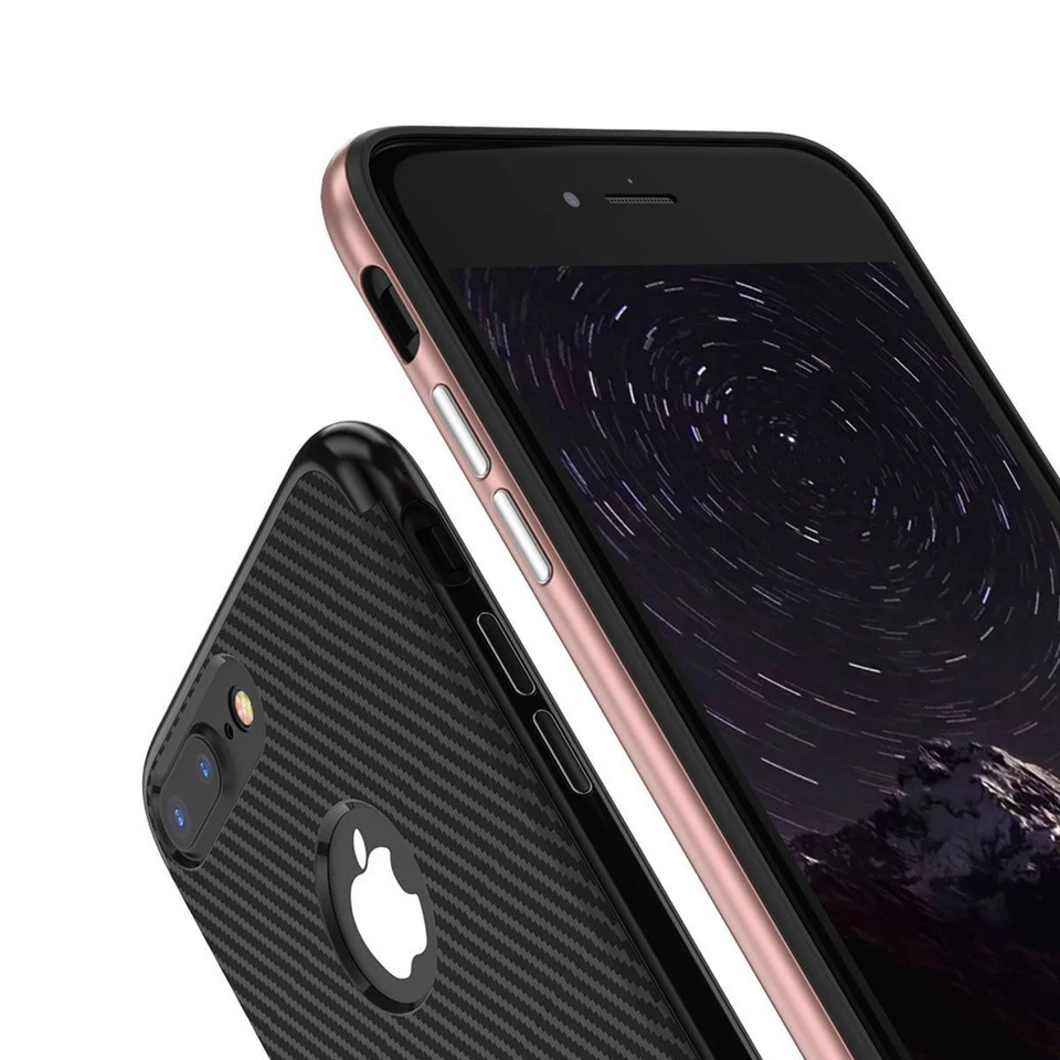 Apple IPHONE 6/6s Custodia Cover per Cellulare Protezione Protettiva Argento - Immagine 3 di 4