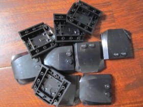 LEGO 4x4 Black Hood (10 pieces) #45677