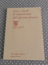 STORIA E RICORDI DI CIQUANT'ANNI DELL'ALPINISMO FERRARESE 1927-1977  ANNO 1977