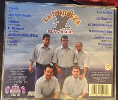 LA NOBLEZA DE AGUILILLA - POR CAMINOS DE MICHOACAN (2002 CD) | eBay