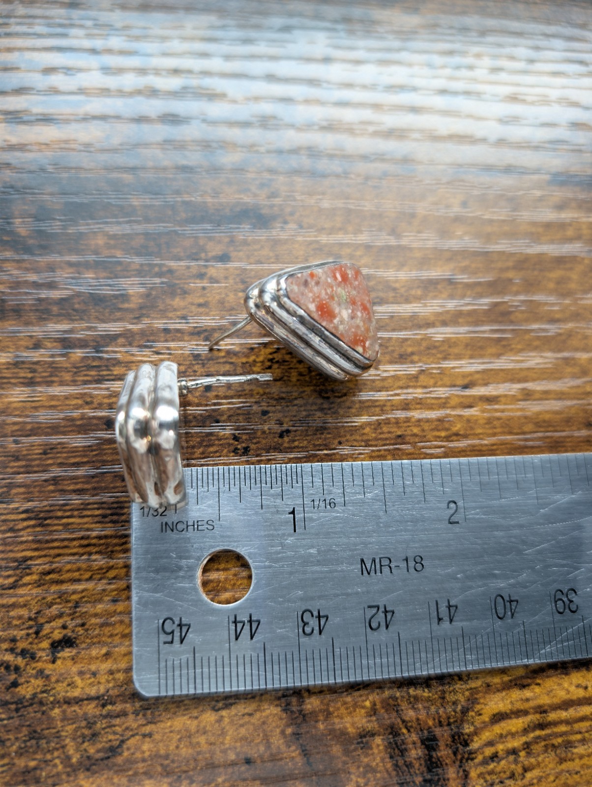 VTGSterlingSilver Bermuda Triangular Cut Jasper C… - image 22