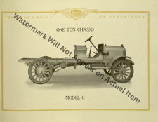 Lange Motor Trucks Pittsburgh Pa 1 Ton Brochure Photograph Print 8.5x11"