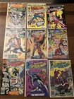 Amazing Spider-Man Lot Of 9 Bronze Age With KEYS 1st Speed1st Silver Sable Cover
