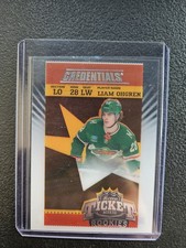 2024-25 UD Credentials #RTR-LO Liam Ohgren Acetate Retro Ticket Access RC