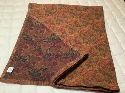 Crate and Barrel Halina Tapestry Tablecloth 62x120 