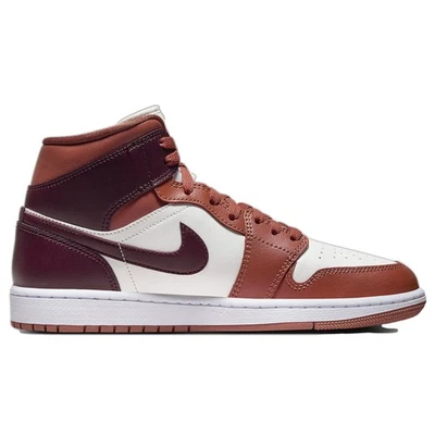 Chaussures Nike Wmns Air Jordan 1 Mid BQ6472-200 - 9W - Photo 1/4