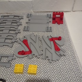 NEW LEGO DUPLO 10810 PUSH TRAIN - TRACK SYSEM - 45 Pcs + 10882 Train Tracks