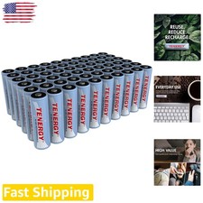 60 Count AA Rechargeable Batteries 2500mAh NiMH 1.2V Long Lasting 2.38 per gallon