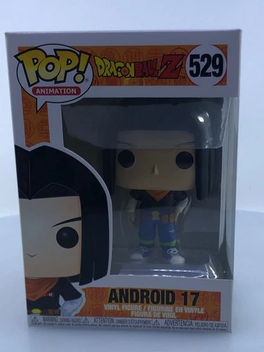 Funko POP! Animation Anime Dragon Ball Z DBZ Android 17 #529 DAMAGED BOX