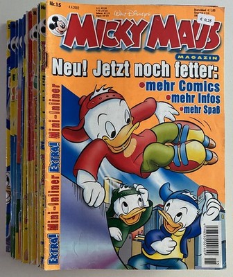 Mickey Mouse Comic Booklets 2002 | Original Booklets to Choose From