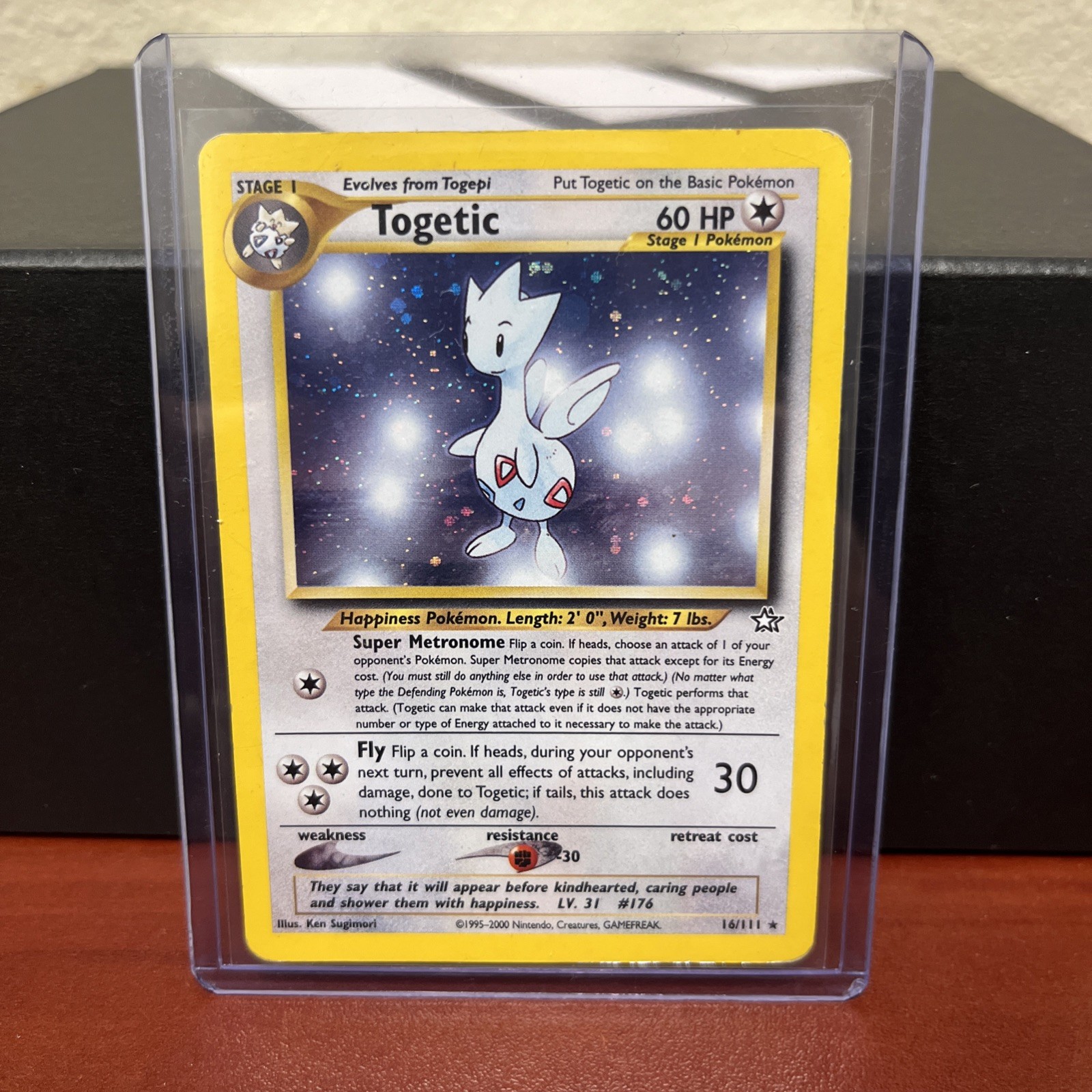 Togetic 16/111 Neo Genesis Holo Rare -  Pokemon Card NM