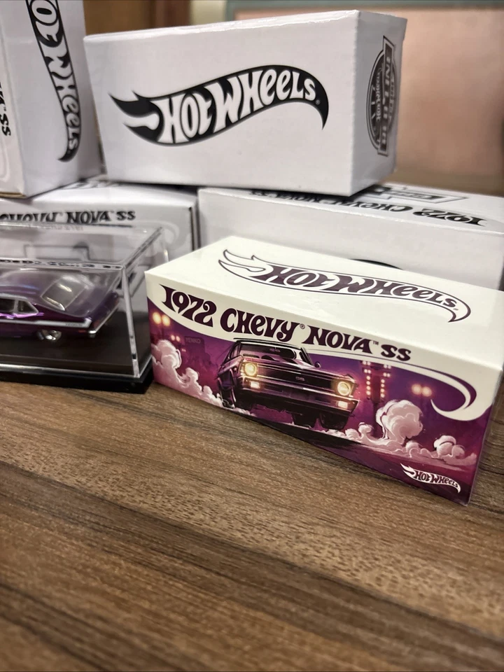 Hot Wheels Red Line Club 1972 Chevy Nova SS Brand New Sealed 🔥🔥 JCP21 - Image 3 of 4