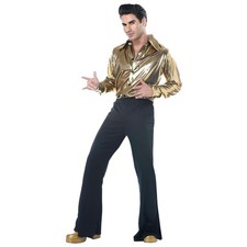 Mens Disco King Costume Medium