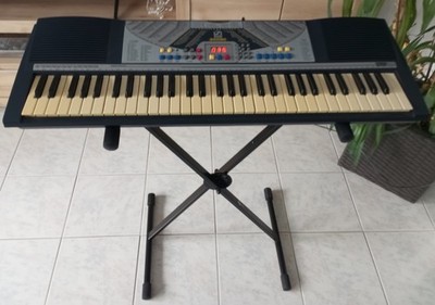 BONTEMPI PM651/S Super Sound Keyboard mit Ständer u. Notenständer, Netzteil