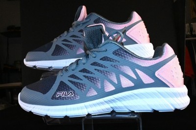 Fila Memory Fantom 6 Running Sneakers in Gray/Pink 5RM01650-262 Size 11