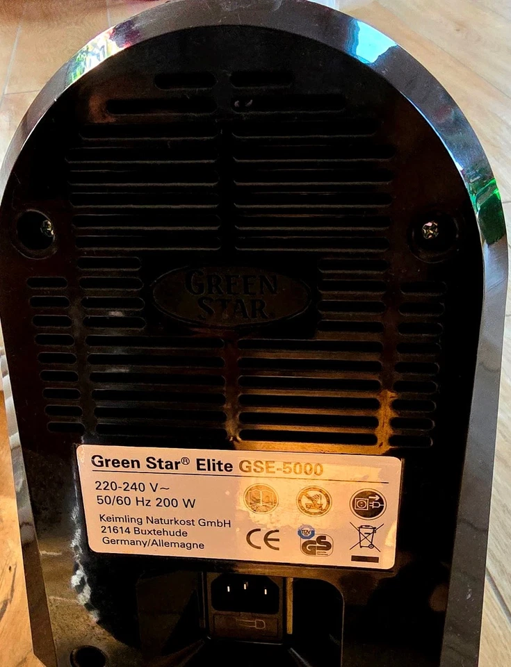 Entsafter Green Star Elite - Die Gesundheits Saftpresse - Bild 2 von 2