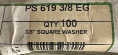 Atkore Strut 3/8'' Square Washer