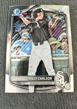 2025 Bowman Draft - Chrome Billy Carlson #BDC-10  (RC)