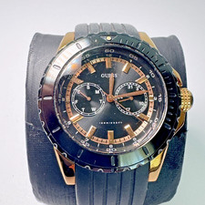 Guess U13522G1 Chronograph Watch   Black & Ro...