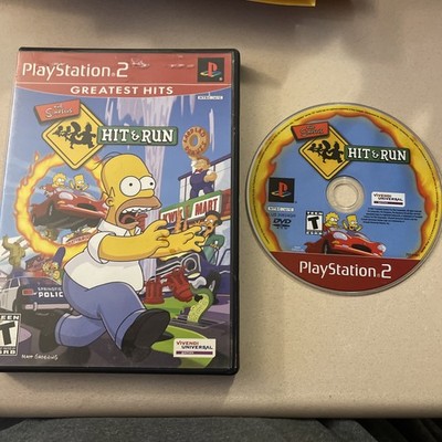 The Simpsons: Hit & Run Greatest Hits PlayStation 2 PS2, 2003 - No Manual Tested