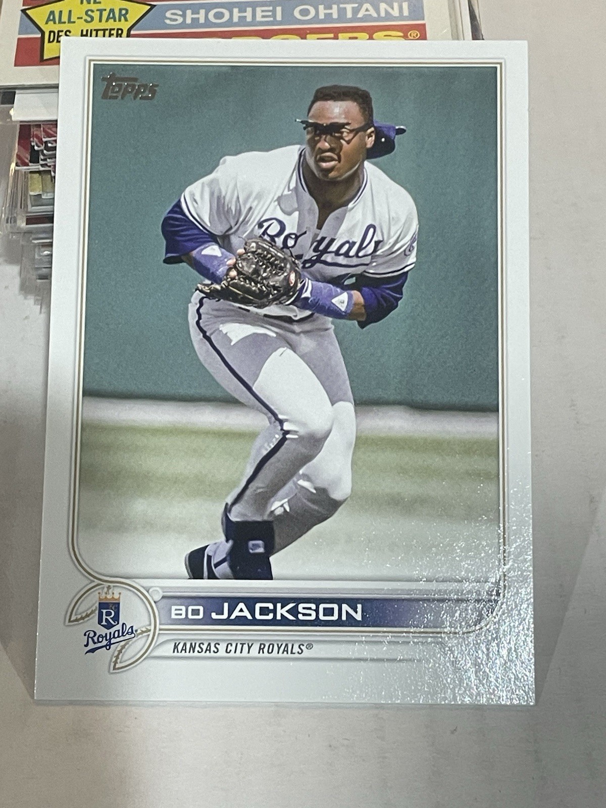 2022 Topps Update Series - Legend Variation Bo Jackson #US16 Photo Variation SP