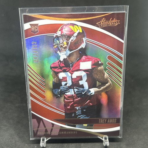2025 Panini Absolute Trey Amos Base (RAW)