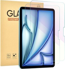 2 Pack Anti Blue Light Screen Protector for iPad Air 11 Inch, 9H Hardness