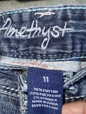 Amethyst Jeans Juniors Size 11
