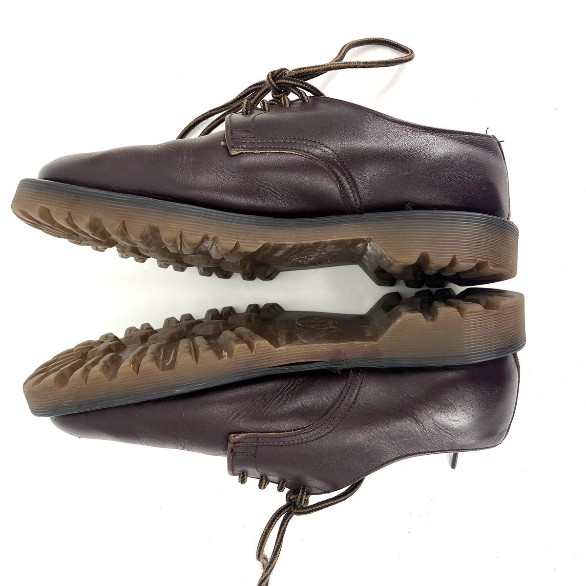 Dr Marten\'s Brown Leather 1461 4-eye Brown‎ Oxford Lace up Made in England Men 6 Doc Martens Brown Oxfords - Etsy main image 3