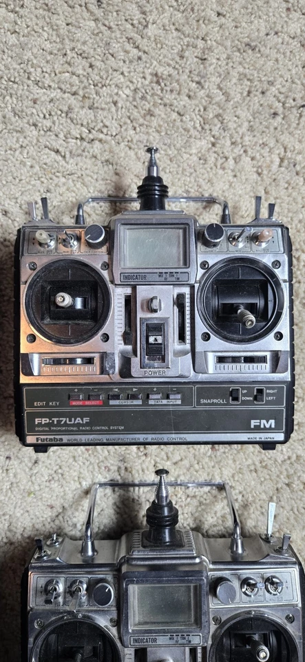 (4) X Futaba FP-T7UAP 7 channel PCM1024 Transmitters. Untested - Image 3 of 4