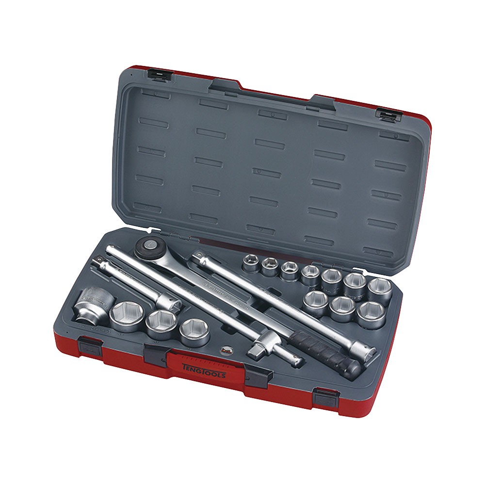 Teng Socket Set of 18 Metric 3/4in Drive