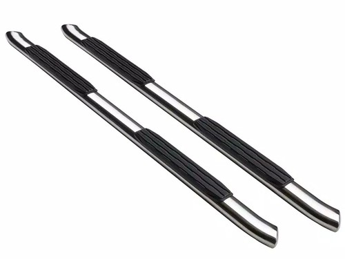 Ionic 5" Stainless Curved Nerf Bars Fit 2005-2023 Toyota Tacoma Double Cab