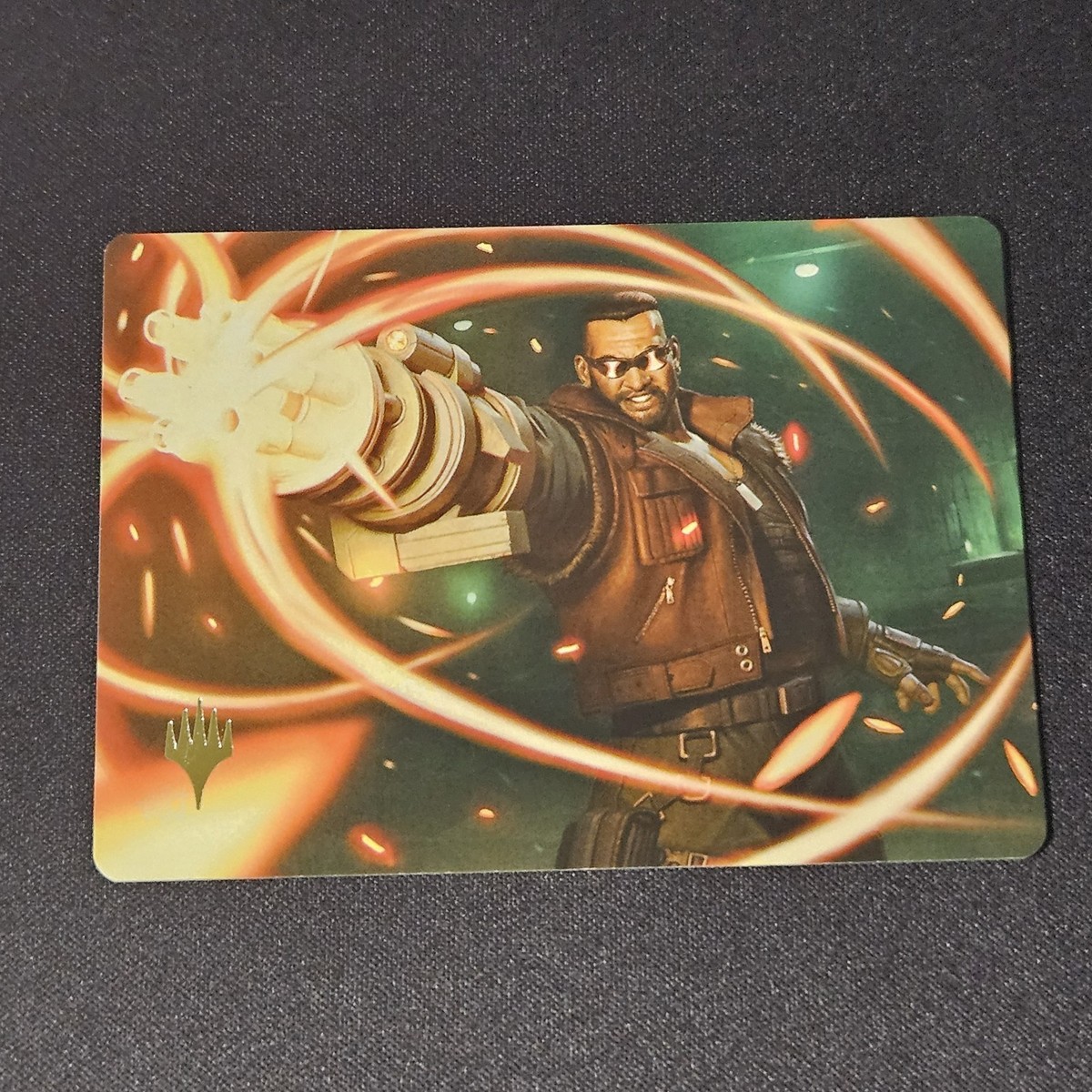 Barret Wallace - Art Series Gold Stamped - 8/53 - Final Fantasy