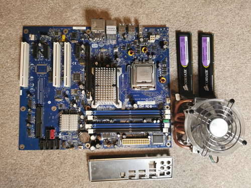 Intel DP35DP D81073 Desktop Mainboard Motherboard Socket LGA-775 CPU Fan Shield - Picture 1 of 5