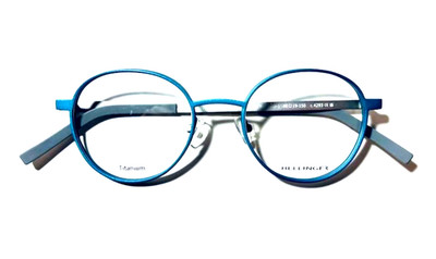 BELLINGER   DENMARK BOLDLINE-1 C.4293 BLUE SILVER AUTHENTIC EYEGLASSES 48-19-150