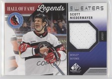 2021 Upper Deck SP Game Used HOF Legends Sweaters Scott Niedermayer #HOF-SN 0u20