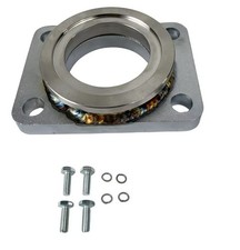 For Hks Standard Flange To Tial 44mm Wastegate Adapter W 8mm X 1.25mm Bolts