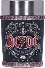 Image of Gadget - Ac/Dc: Nemesis Now - Back In Black Shot Glass 8.5Cm - Nemesis Now