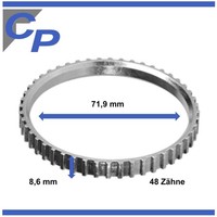 ABS Ring Gelenksatz Antriebswelle Vorderachse FüR Volvo 850 C70 S70 V70