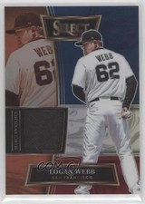 2022 Panini Select Swatches Tri-Color Prizm 45/99 Logan Webb #SELS-LW 0c3e