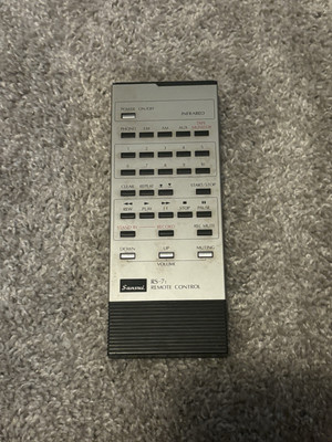 SANSUI　RS-7 リモートコントローラー Sansui RS-7 - With Remote Control Turns On | eBay