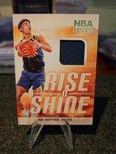 2023-24 Panini NBA Hoops Rise N Shine Memorabilia Ben Sheppard #RS-BEN (MEM, RC)