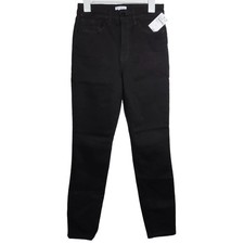 Good American Good Legs Black Skinny Jeans Denim Size 6-12 / 29" Inseam