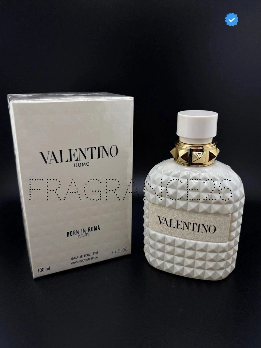 VALENTINO UOMO BORN IN ROMA IVORY EAU DE TOILETTE SPRAY FOR MEN