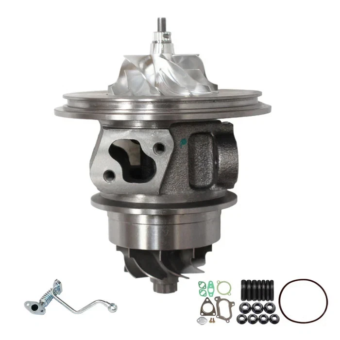 Cartucho turbo Billet de actualización + tubo de alimentación de aceite para Toyota 4Runner 1KZ-TE 3,0 L Foto 2 de 4