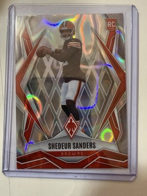 Panini Phoenix 2025 Shedeur Sanders Rookie Cleveland Browns #154 Seismic